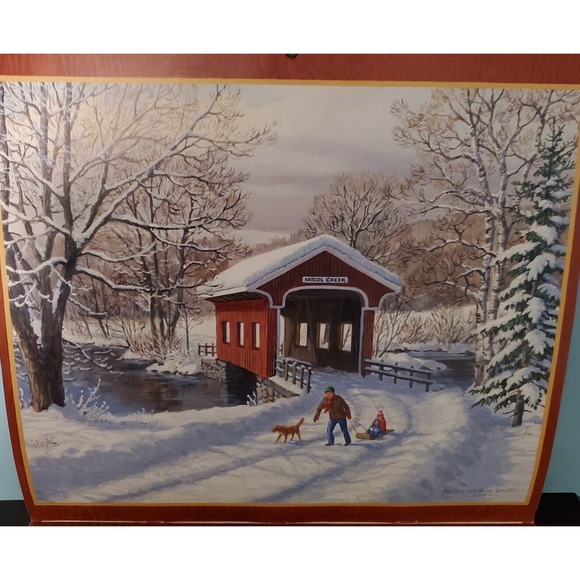 The LANG Companies Covered Bridge 2011 Calendar - Picture 3 of 11